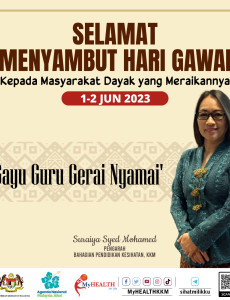 Selamat Menyambut Hari Gawai 2023